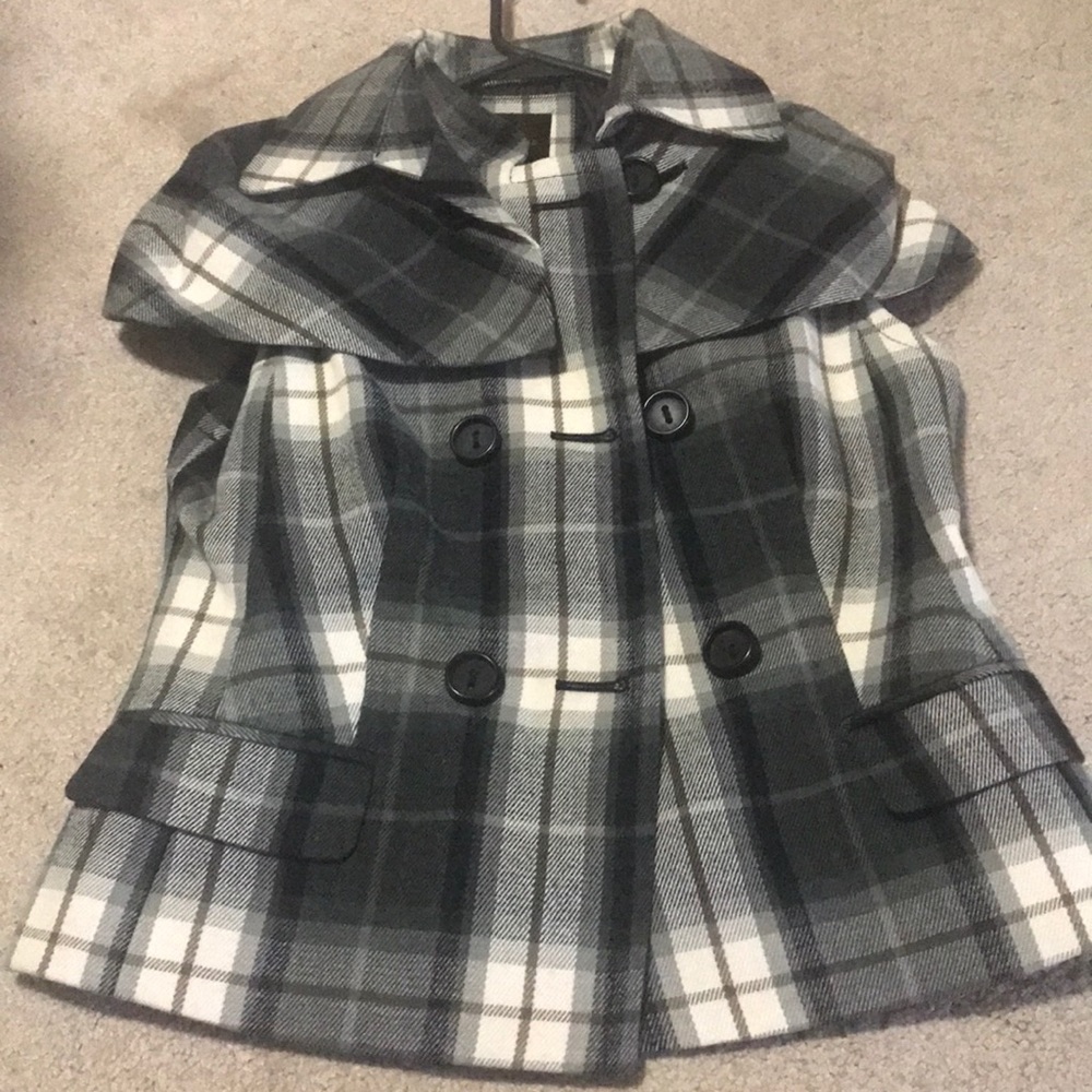Limited plains vest with removable cape.